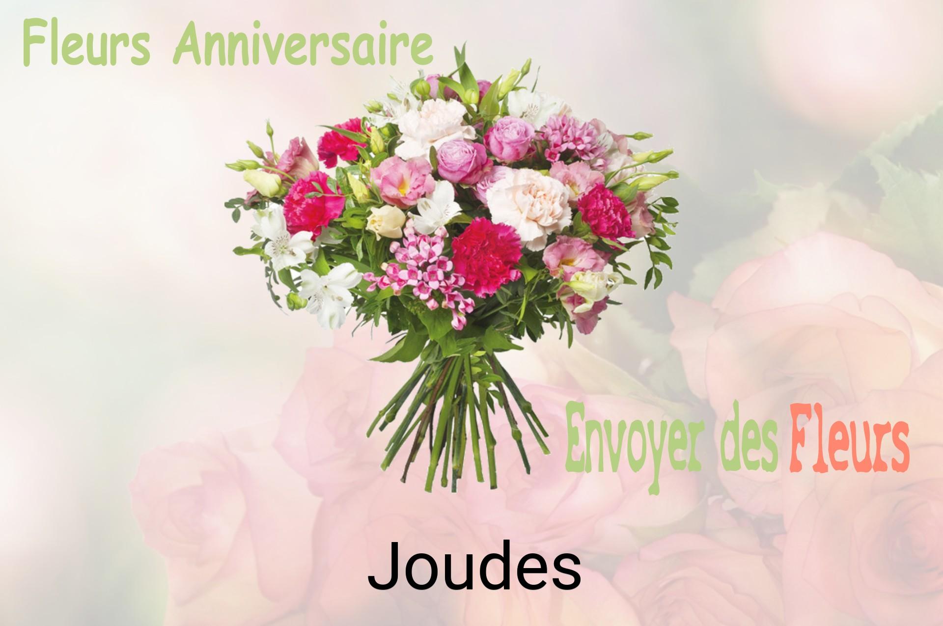 Bouquet de fleurs d’anniversaire livré à Joudes