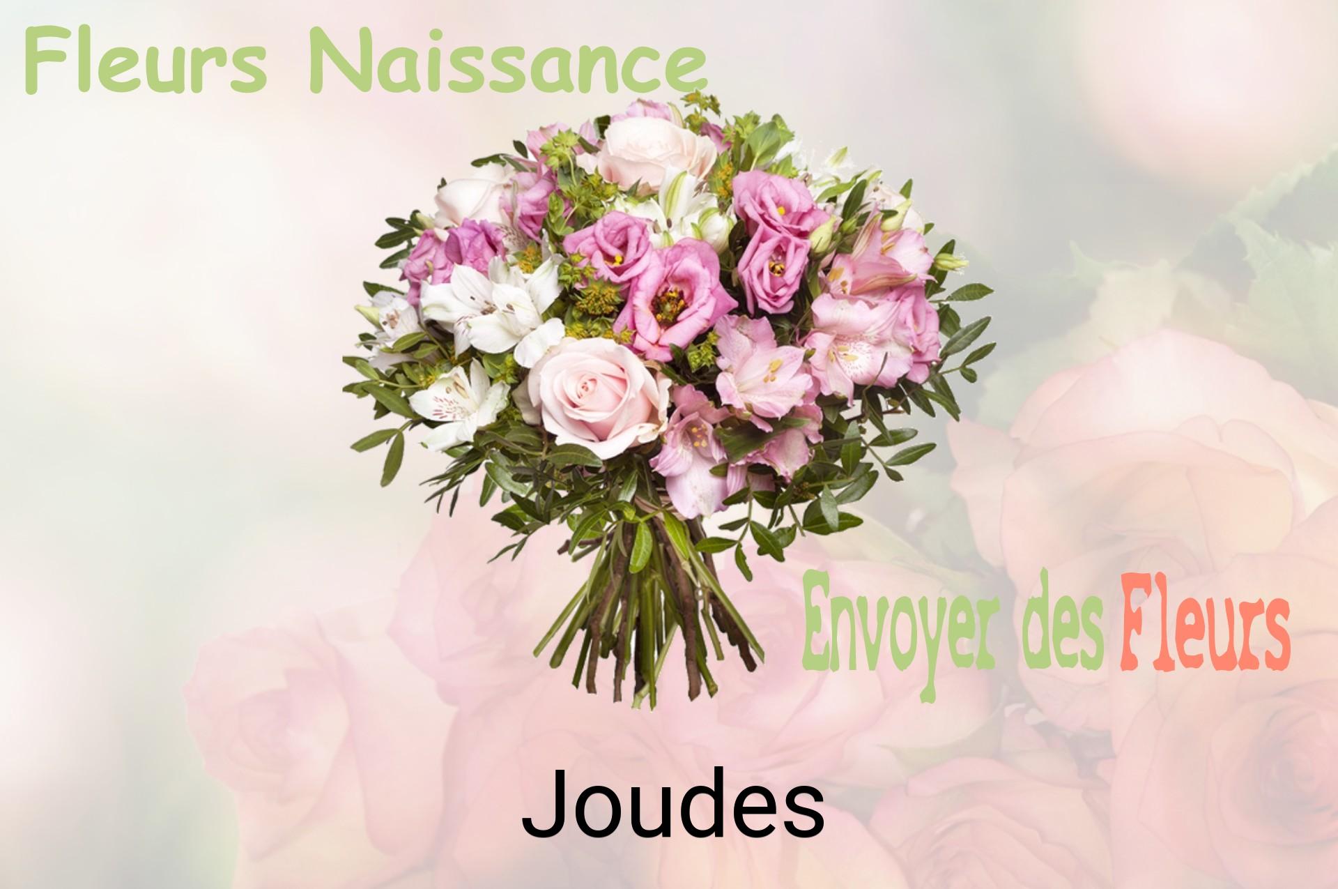 Bouquet de fleurs de naissance livré à Joudes